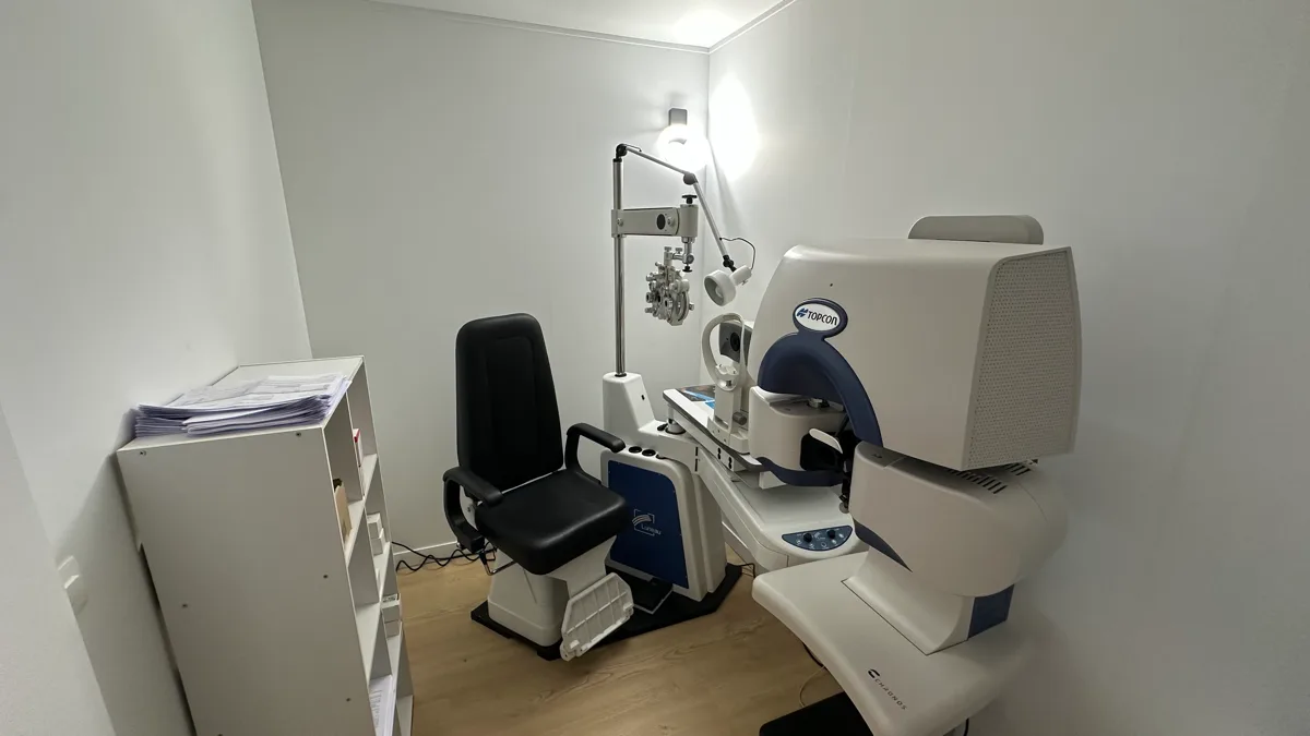 Cabine d'examen de vue équipée à Brienne-le-Château