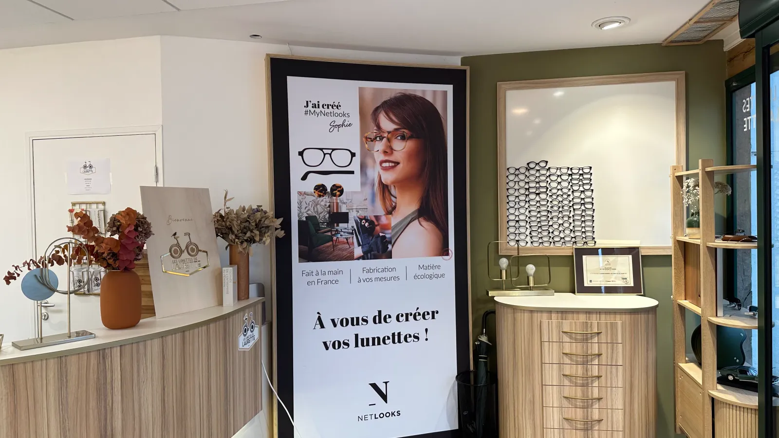 Montures écoresponsables labellisées Optic for Good — Les Lunettes de Laurette